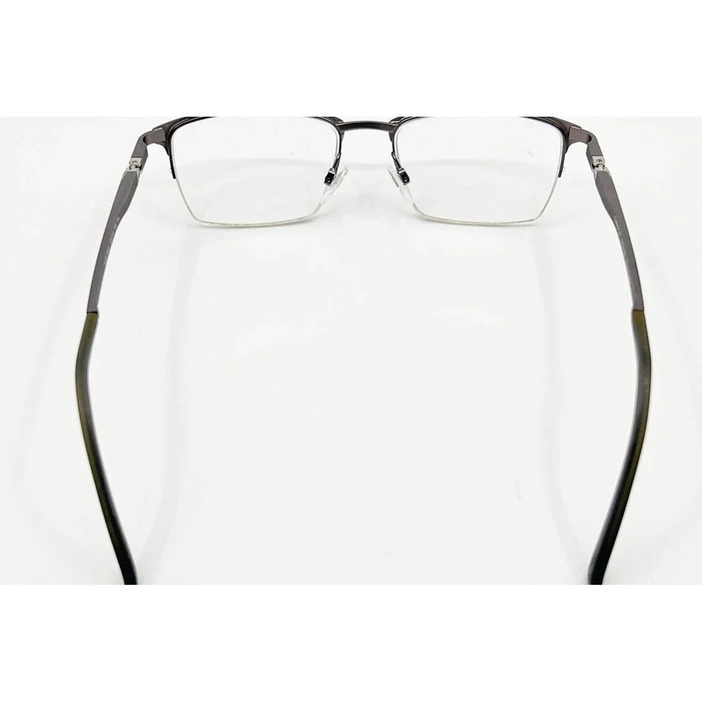 Turboflex Eyeglasses Mens Brown Semi Rimless TF241 52-18-145 20
